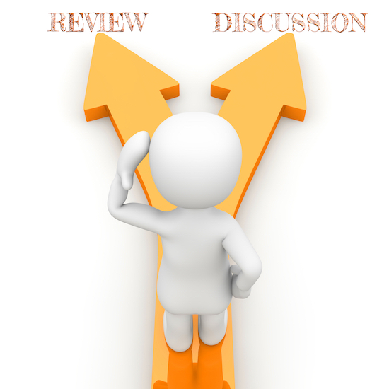 Difference Between the Review and the Discussion