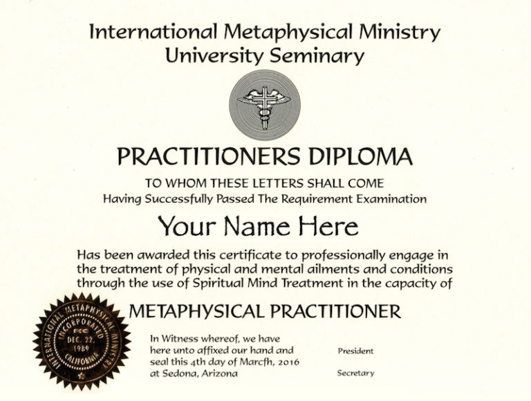 Metaphysical Science Bachelor Degree - University of Metaphysics